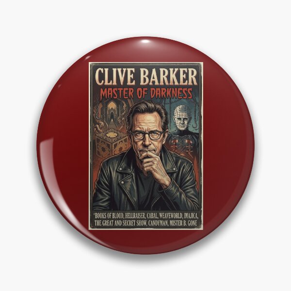 Item preview, Clive Barker Poster designed and sold by Halifaxartguy.
