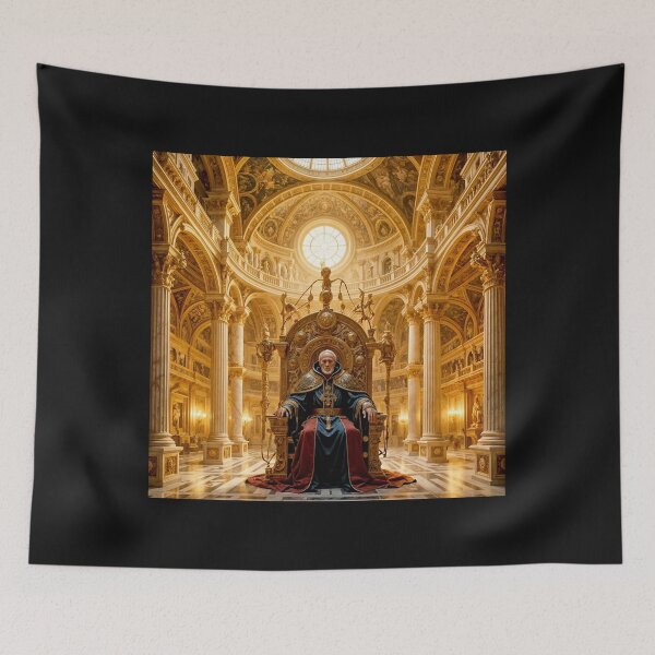 Item preview, Space Cathedral of Dreams Tarot Card The Pope #6 designed and sold by Helios Be. Lavsh.