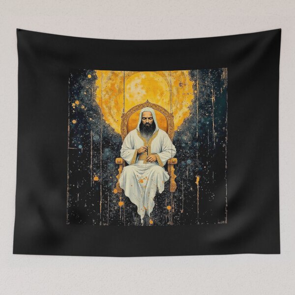 Item preview, Space Cathedral of Dreams Tarot Card The Pope #7 designed and sold by Helios Be. Lavsh.