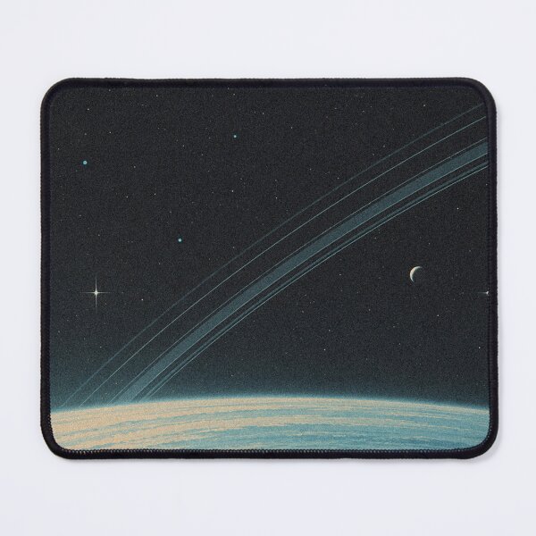 Item preview, Uranus Landscape Cosmic Illustration designed and sold by AHOK-lab.