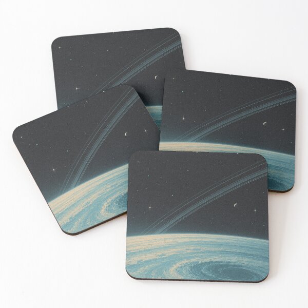 Item preview, Uranus Landscape Cosmic Illustration designed and sold by AHOK-lab.