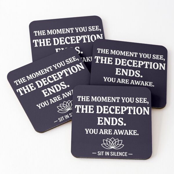 Item preview, The Moment You See Minimalist Quote—Soft Stillness.  designed and sold by SitInSilence24.