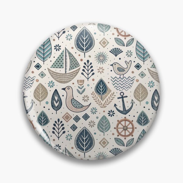 Item preview, Nordic Coastal Fillers | Scandinavian Folk Design designed and sold by Shuga-Design.