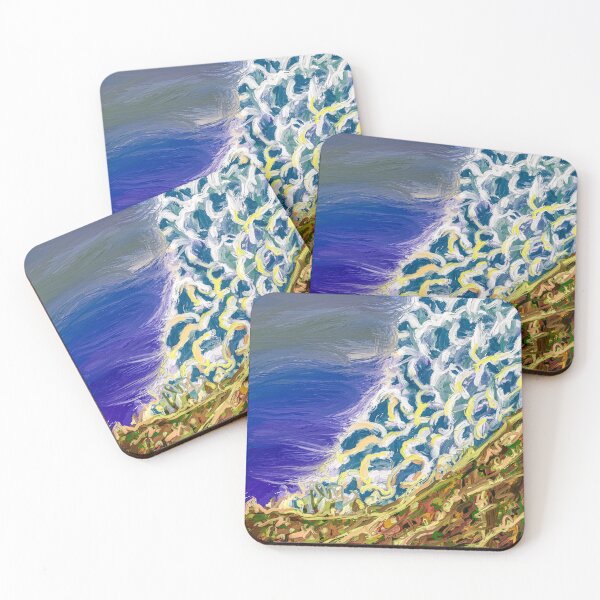 Item preview, Clouds Andes Painting Abstract Landscape Art Sky T-Shirt Poster Gift designed and sold by Keltoi-art.