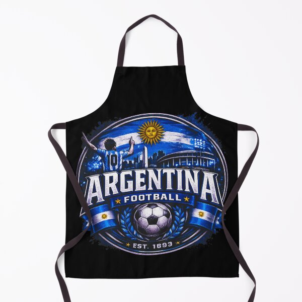 Item preview, Argentina Football Badge Logo – Hardcore Futbol Fan Design designed and sold by TKOprintdesigns.