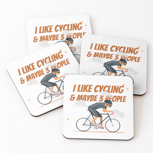 Item preview, I Like Cycling & Maybe 3 People designed and sold by MagnumVeritasPrints.
