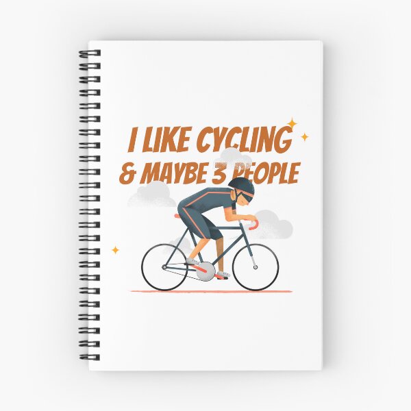 Item preview, I Like Cycling & Maybe 3 People designed and sold by MagnumVeritasPrints.