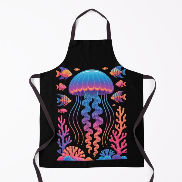 Item preview, Vibrant Jellyfish and Coral Scene designed and sold by jkrphoto.