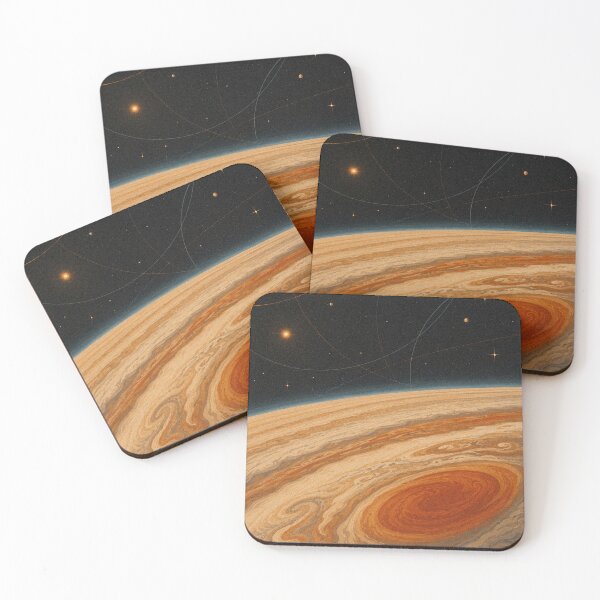 Item preview, Jupiter Landscape Cosmic Illustration designed and sold by AHOK-lab.