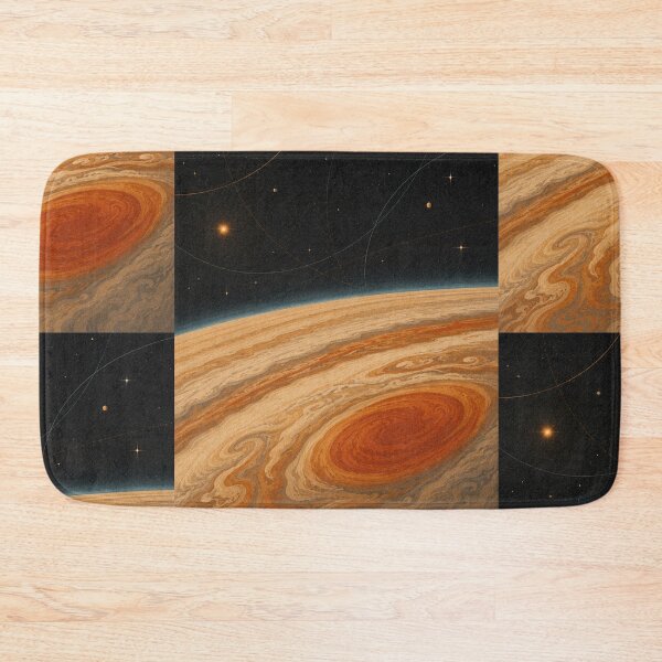 Item preview, Jupiter Landscape Cosmic Illustration designed and sold by AHOK-lab.