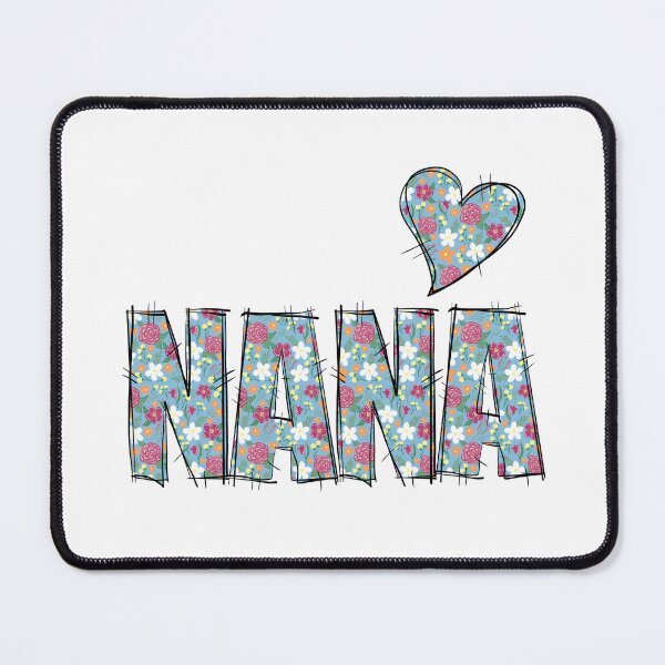 Item preview, Nana Grandma Patchwork Floral Stitch Pattern designed and sold by missmann.