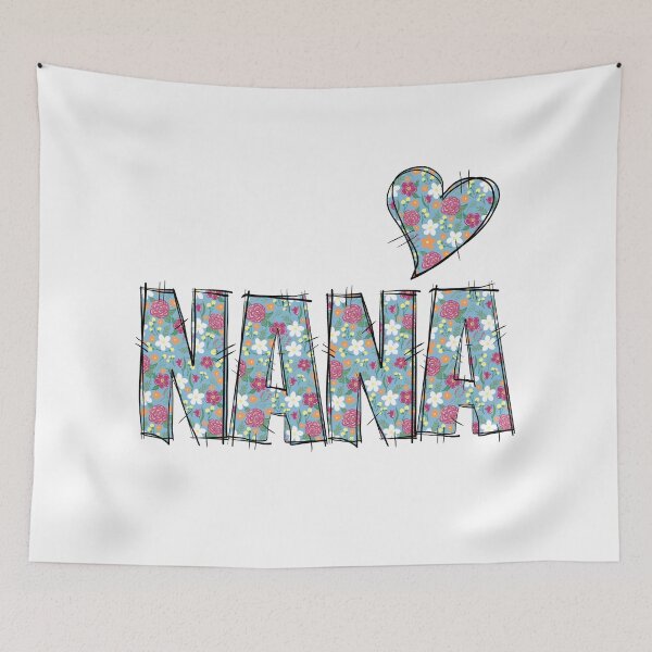 Item preview, Nana Grandma Patchwork Floral Stitch Pattern designed and sold by missmann.