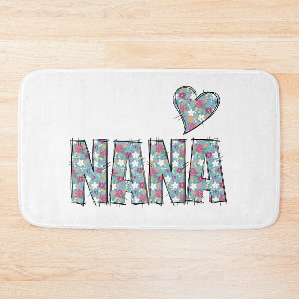 Item preview, Nana Grandma Patchwork Floral Stitch Pattern designed and sold by missmann.