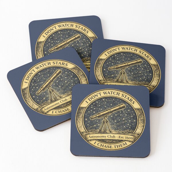 Item preview, I Don't Watch Stars I Chase Them Astronomy Club designed and sold by CalmCapy Co.