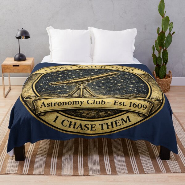 Item preview, I Don't Watch Stars I Chase Them Astronomy Club designed and sold by CalmCapy Co.