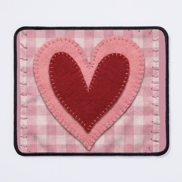 Item preview, Red and Pink Gingham Coquette Heart Sticker designed and sold by Rhodes Shop.
