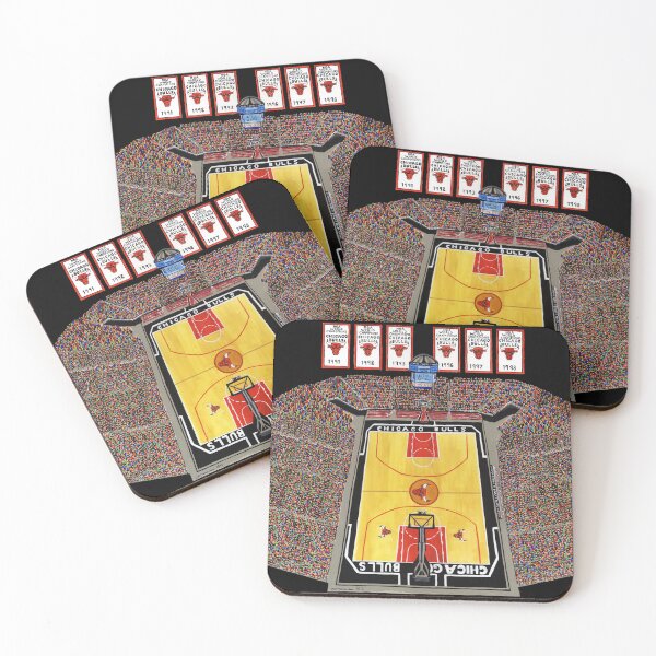 Item preview, Sport Team Stadium Art, Chicago Basketball, Chicago Sport Team Art, Basketball Stadium Art designed and sold by GalleryTrio.