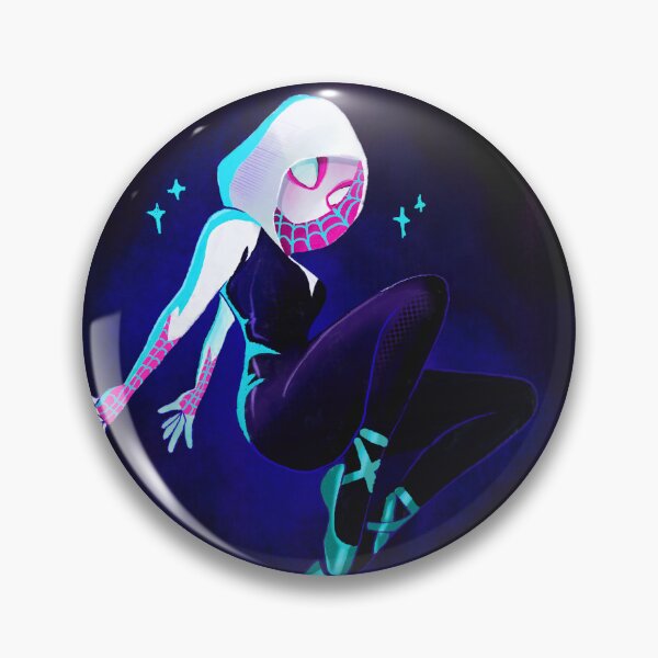 Item preview,     Spider-Gwen Neon Glow Fan Art designed and sold by ScrubsNStrokes.