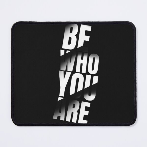 Item preview, Be Who You Are Typographic Design designed and sold by aritu.