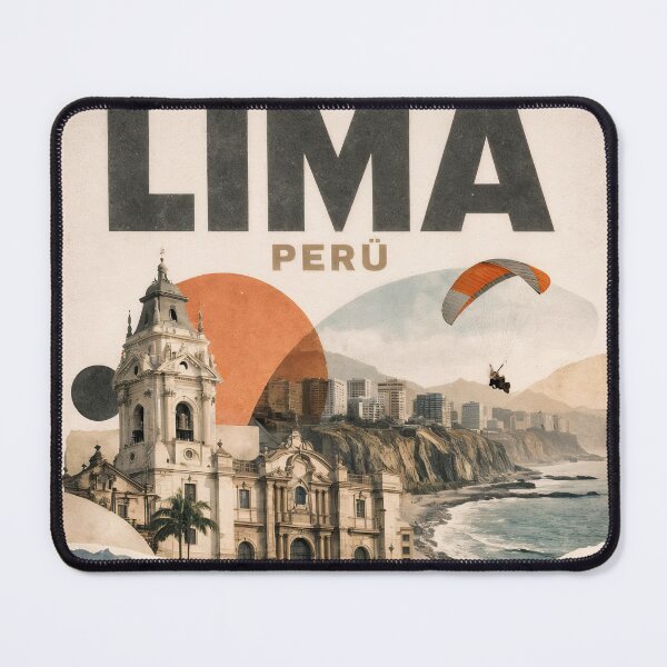 Item preview, Wall Art - Postcard - Lima Perú: Culture, Coast & Cuisine designed and sold by ForeverPrintsOK.