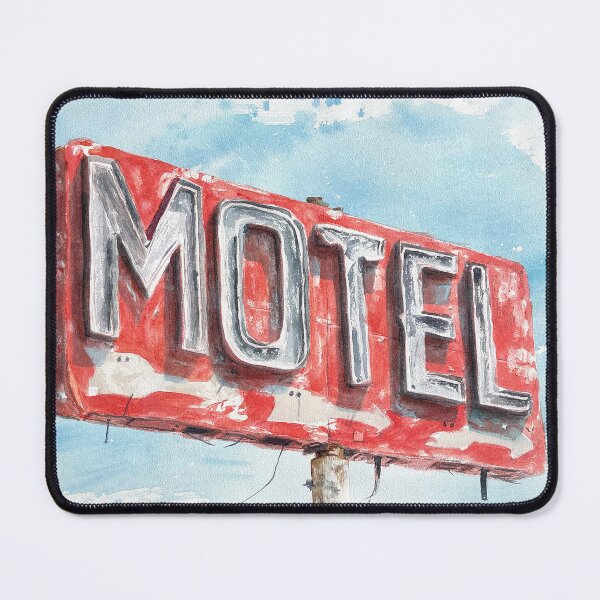 Item preview, MOTEL sign designed and sold by mymonmia.