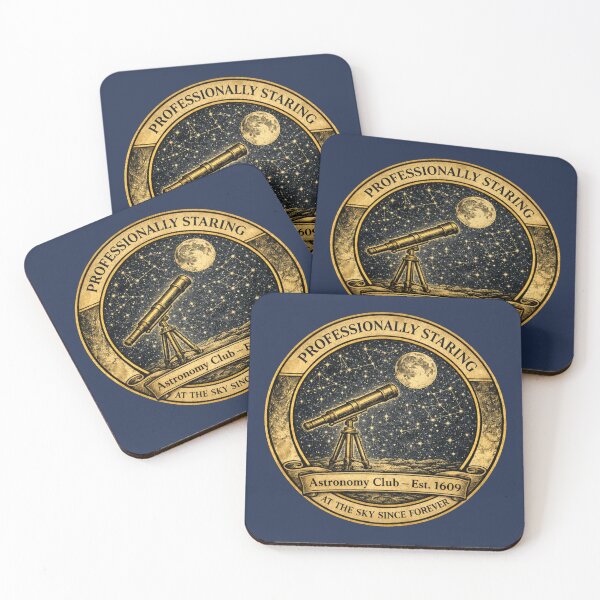 Item preview, Professionally Staring At The Sky Astronomy Club designed and sold by CalmCapy Co.