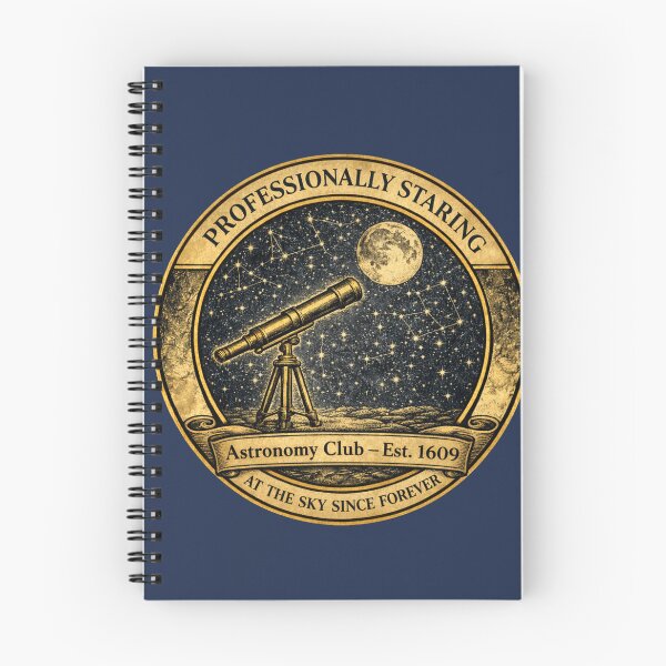 Item preview, Professionally Staring At The Sky Astronomy Club designed and sold by CalmCapy Co.