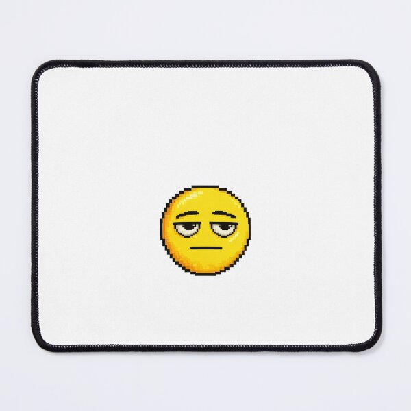 Item preview, Annoyed Pixel Emoji – Retro 8 Bit Irritated Reaction Sticker designed and sold by ANiyati.