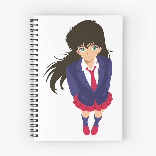 Item preview, Girl's School Uniform Manga Retro Anime 80s Art T-Shirt Gift designed and sold by Keltoi-art.