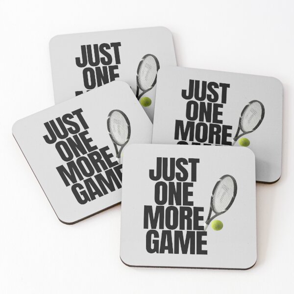 Item preview, Just One More Game (Tennis) designed and sold by RunningWhiskers.