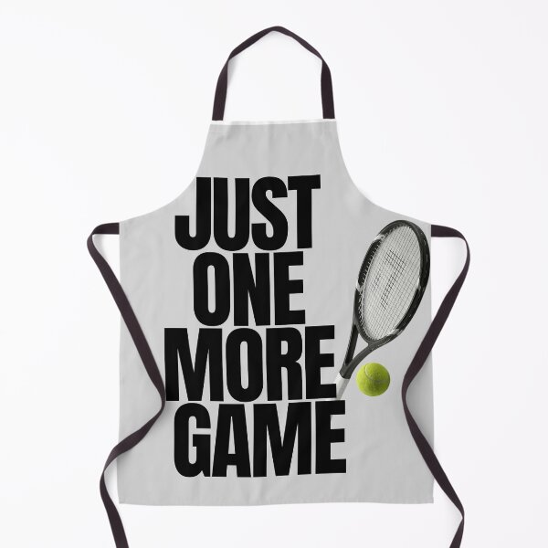 Item preview, Just One More Game (Tennis) designed and sold by RunningWhiskers.