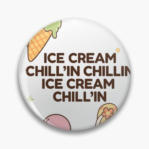 Item preview, Ice Cream Chillin Cute Summer Dessert Aesthetic Design designed and sold by ravenRM.