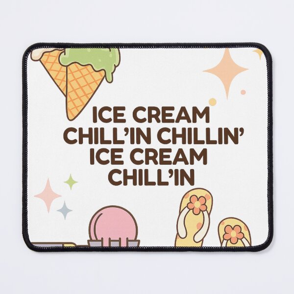 Item preview, Ice Cream Chillin Cute Summer Dessert Aesthetic Design designed and sold by ravenRM.