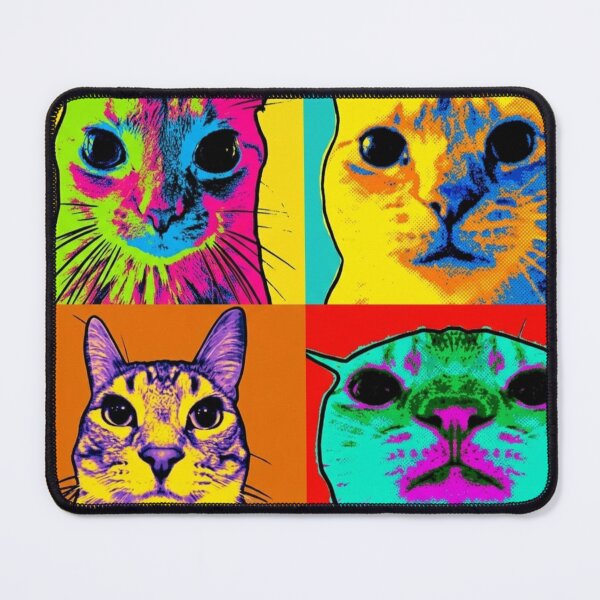 Item preview, Pop art cats designed and sold by The King's general goods.