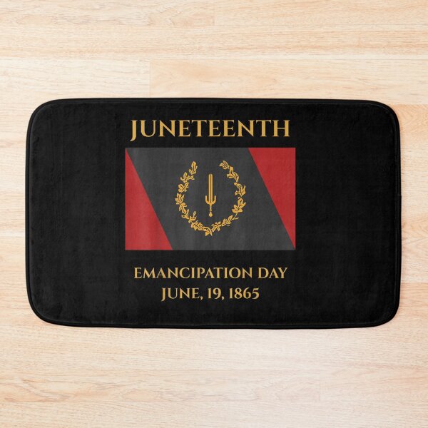 Item preview, Juneteenth Emancipation Day June 19 1865 Pan African Freedom Flag designed and sold by Capisedo.