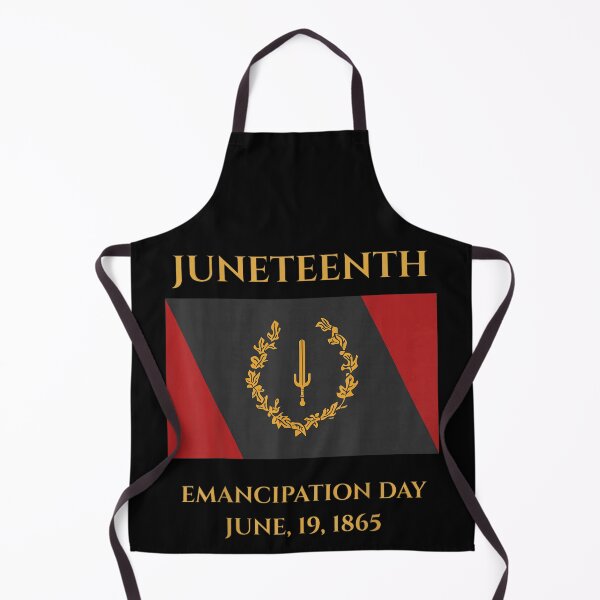 Item preview, Juneteenth Emancipation Day June 19 1865 Pan African Freedom Flag designed and sold by Capisedo.