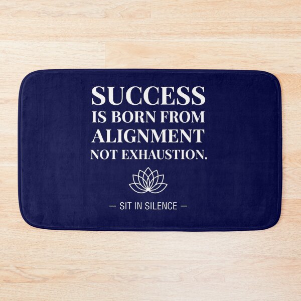 Item preview, Success Is Born From Alignment—Soft Stillness.  designed and sold by SitInSilence24.
