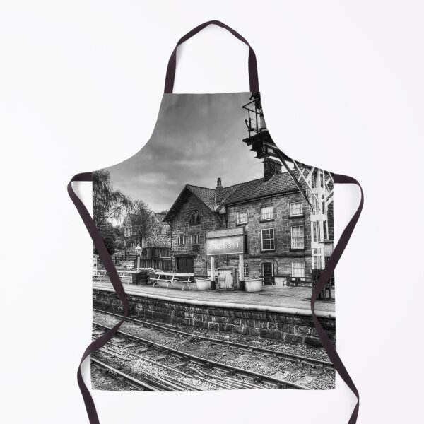 Item preview, Grosmont Railway Station, Black and White, Yorkshire, England designed and sold by Paul Thompson Photography.
