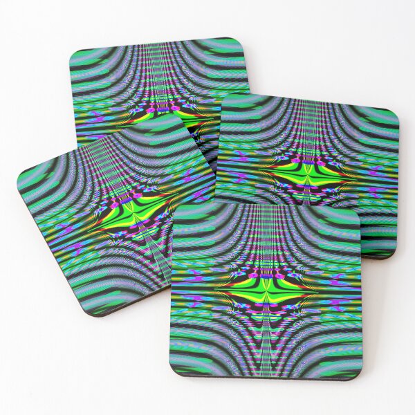 Item preview, Abstract Pattern "Striped frog"  designed and sold by Gluecknika.