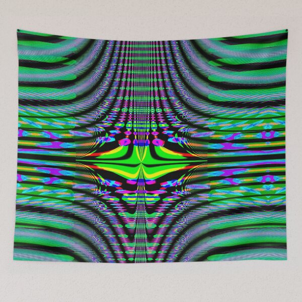 Item preview, Abstract Pattern "Striped frog"  designed and sold by Gluecknika.