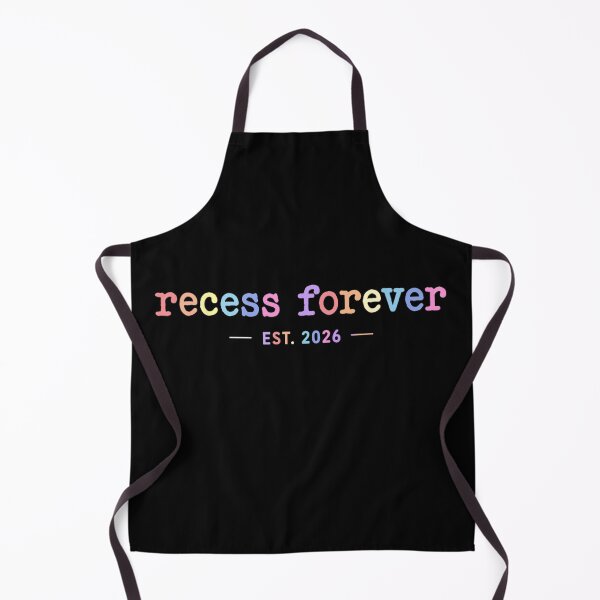 Item preview, Recess Forever Est 2026 Pastel Rainbow Typographic School Graduation Gift designed and sold by Capisedo.