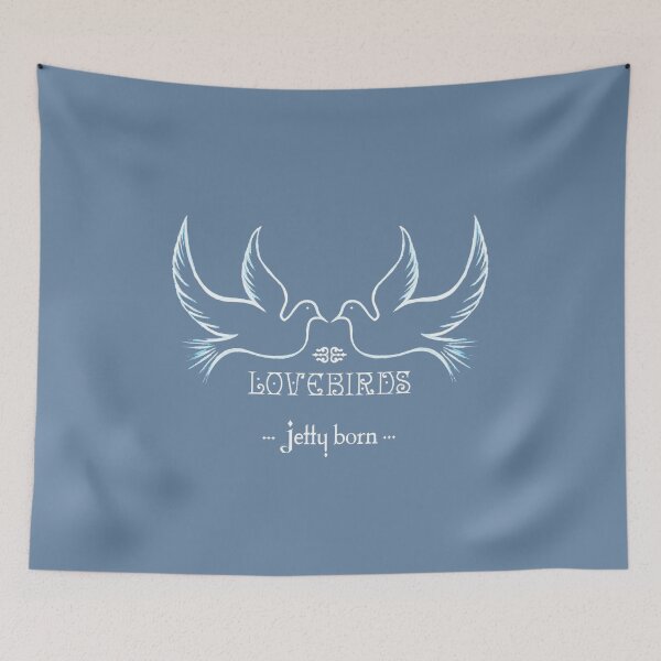 Item preview, Lovebirds music art designed and sold by jetty born.