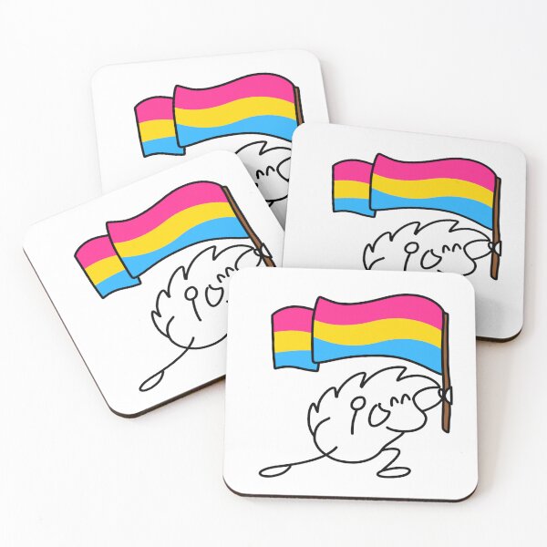 Item preview, Terrisson brandishes the pansexual flag designed and sold by LUniqueTef.