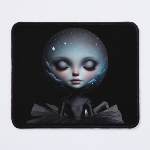 Item preview, Celestial Dreamer Ballerina Portrait designed and sold by LujziWorld.