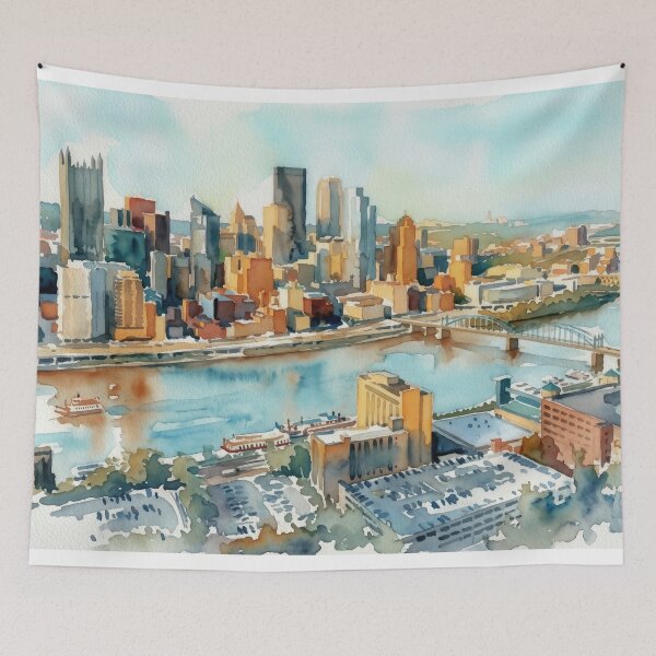 Item preview, Pittsburgh Mt Washington View designed and sold by caracatita75.