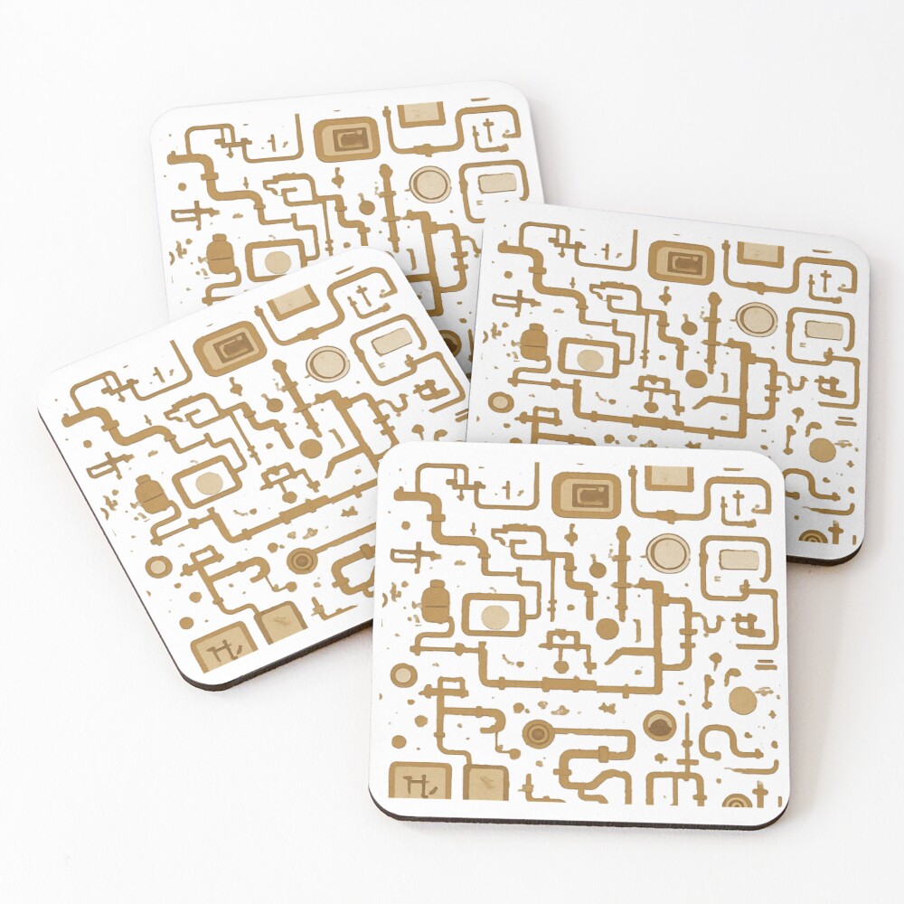 Item preview, Coasters (Set of 4) designed and sold by TriForceDesign.