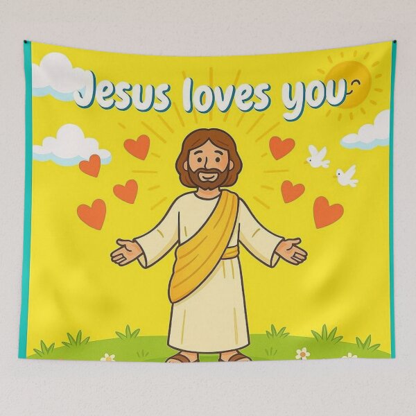 Item preview, JESUS LOVES YOU designed and sold by JesusClub.