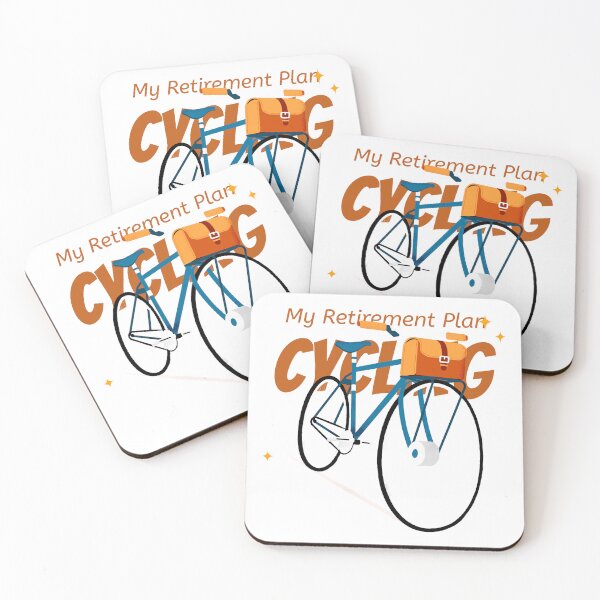 Item preview, My Retirement Plan Cycling designed and sold by MagnumVeritasPrints.