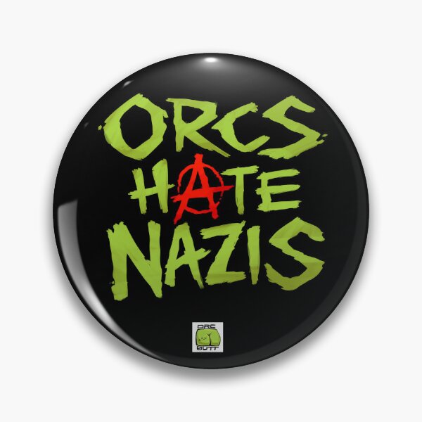 Item preview, HATE NAZI designed and sold by DaORCBUTT.