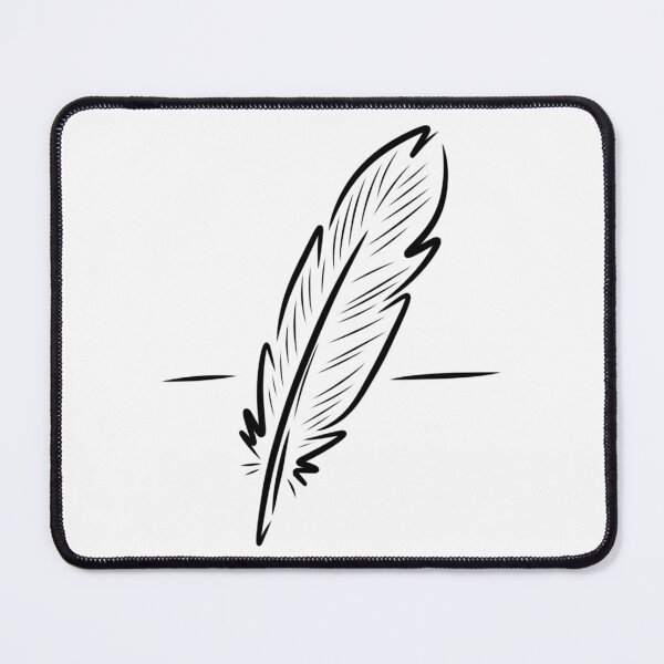 Item preview, Feather Line Art Sketch designed and sold by MirkoArtS.